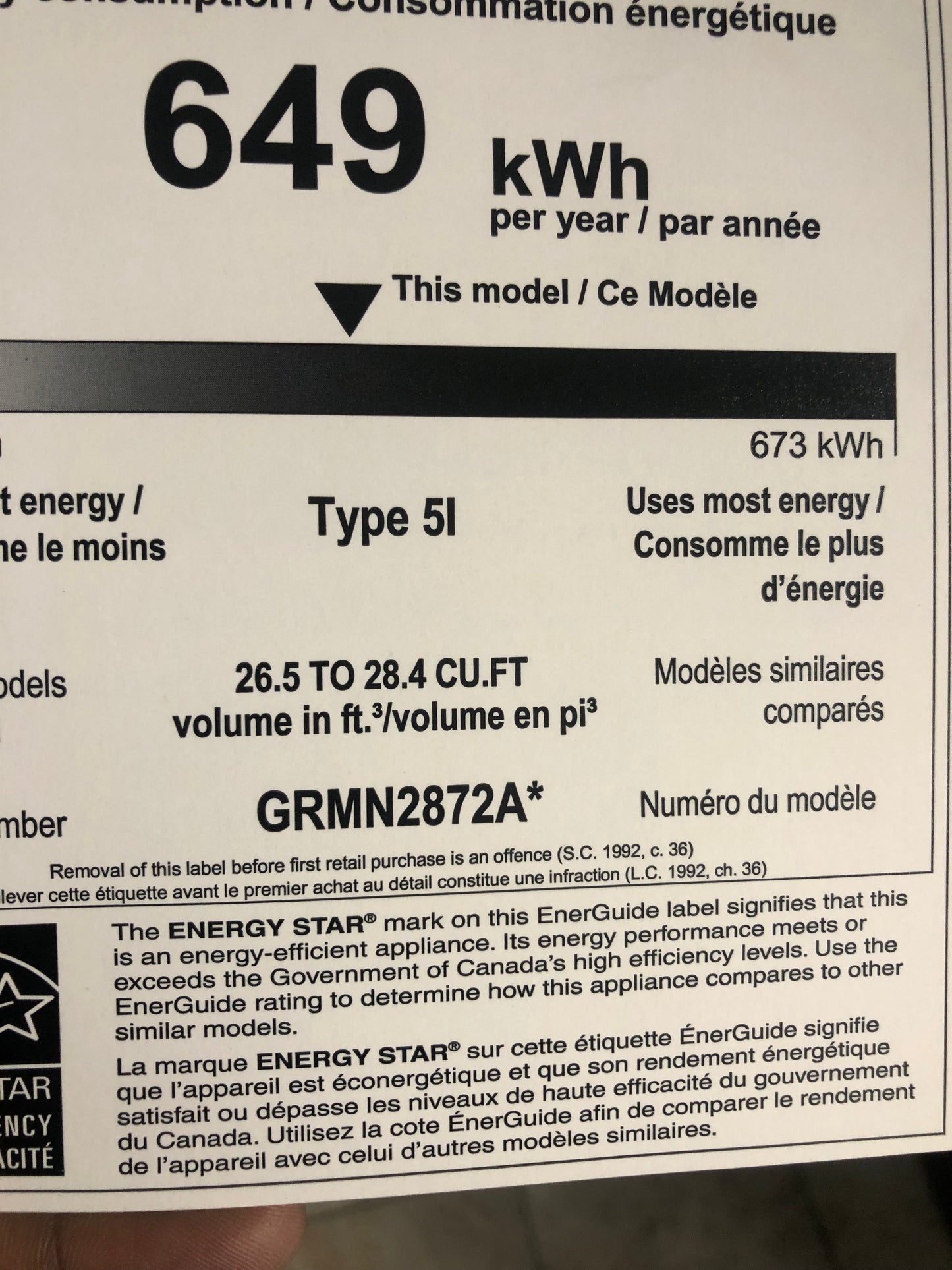 Frigidaire four Door Refrigerator stainless steel